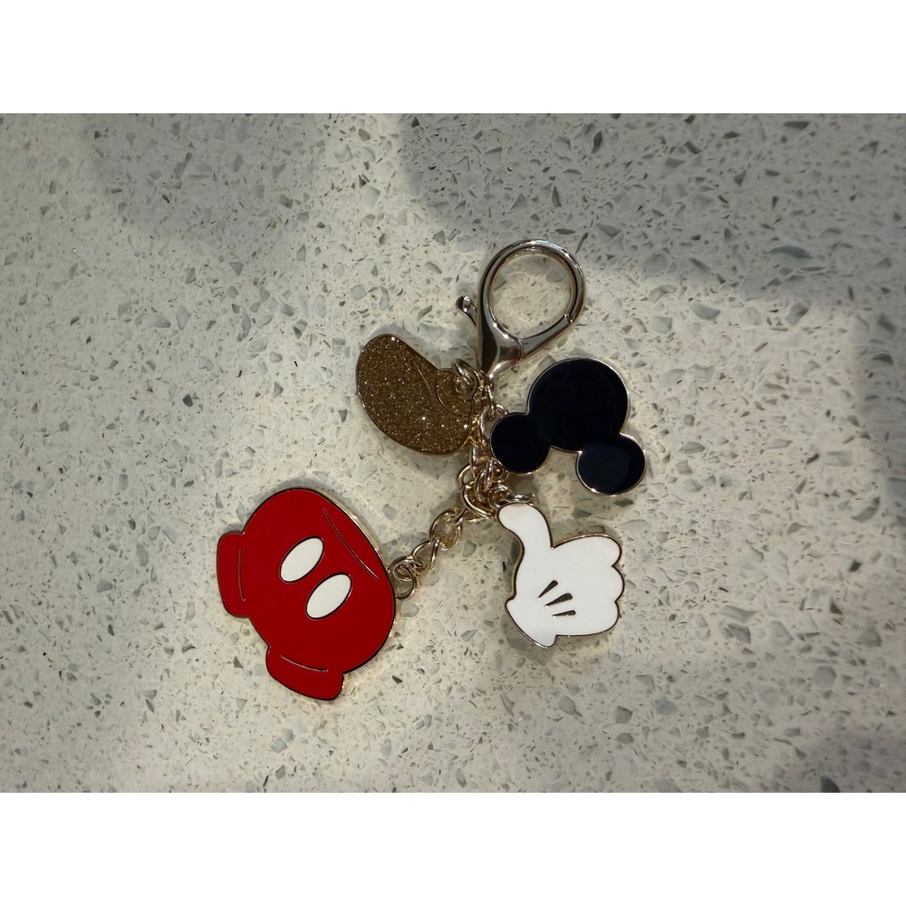 isney Mickey Mouse Bag Charm Backpack Keychain Keyring ShopDisney